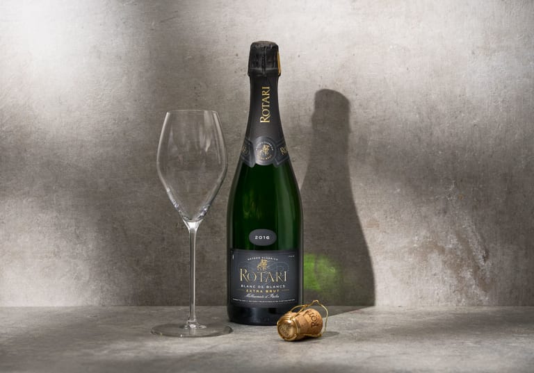 Rotari Blanc de Blancs Extra Brut.