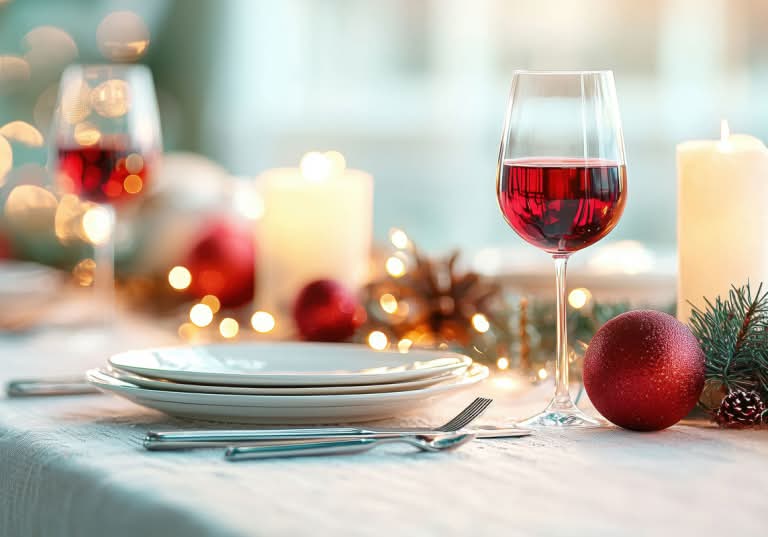 Rött vin till jul
