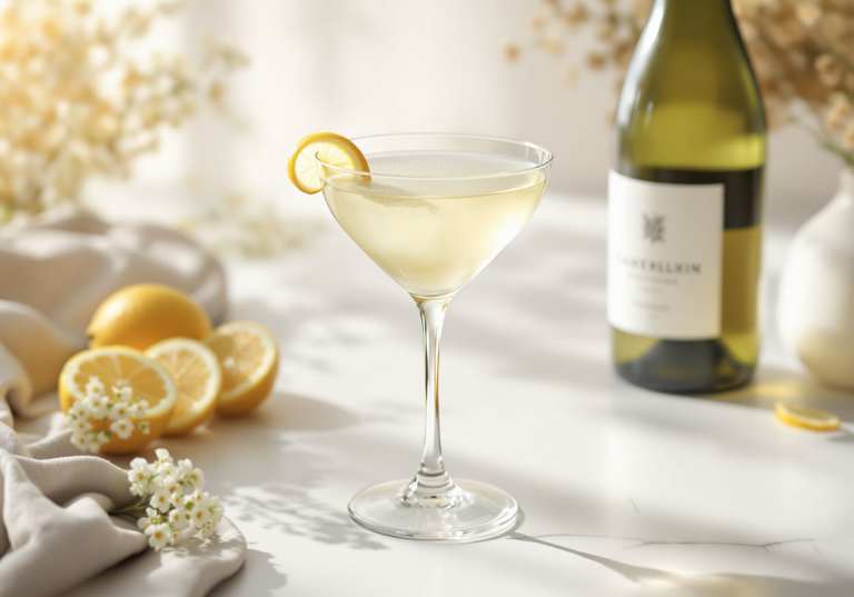 Crisp Martini med Sauvignon Blanc.