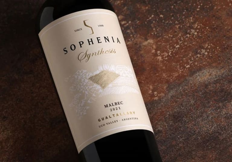 Sophenia, ett av de argentinska vinerna på provningen.