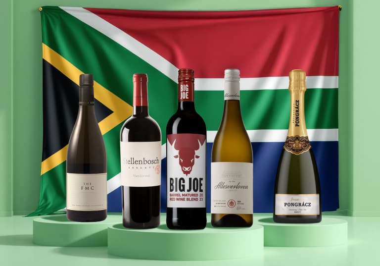 5 viner från Sydafrika.