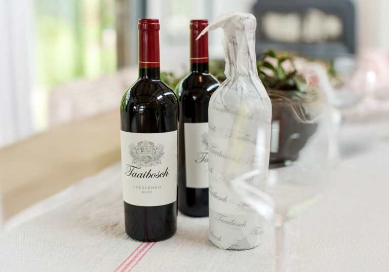 Taaibosch Crescendo, en Bordeauxblend.