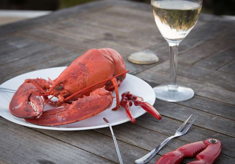 Välja vin till naturell hummer