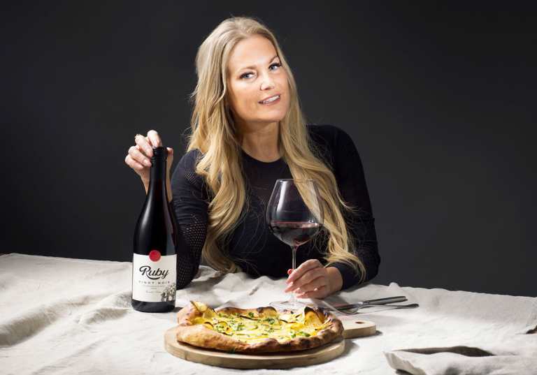Vinmiddag med Laila Bagge och hennes Ruby-viner.