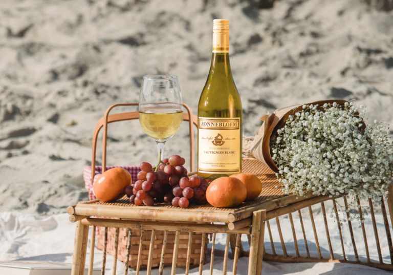 Zonnebloem Sauvignon Blanc, miljöbild.