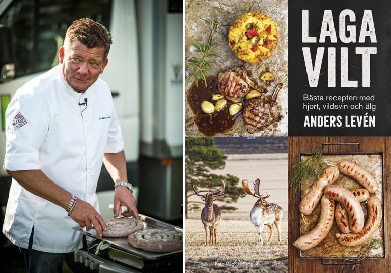 Anders Levén och boken Laga vilt