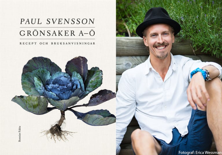 Boken Grönsaker A-Ö och Paul Svensson