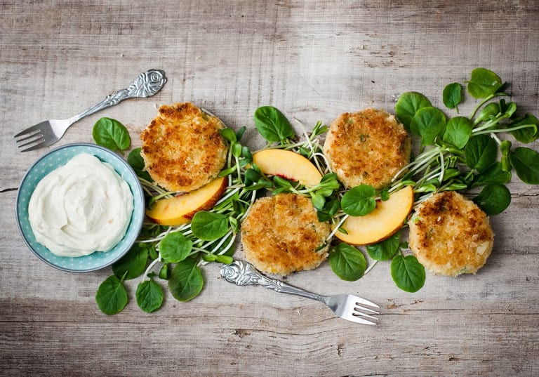 Crabcakes med hemgjord aioli