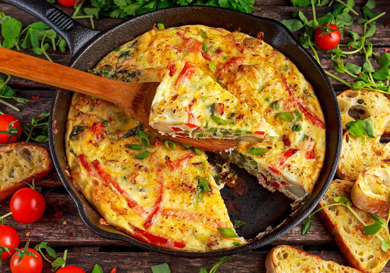 Frittata med ägg