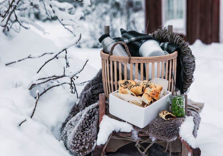 Picknick med färsknyten