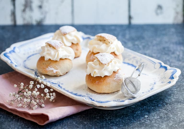 Semlor med Calvados