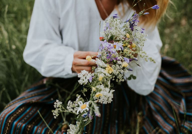 Sju sorters blommor till midsommar