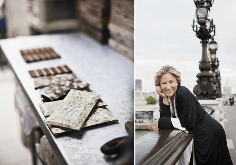 Sofia Rydemalm och choklad från Belle île