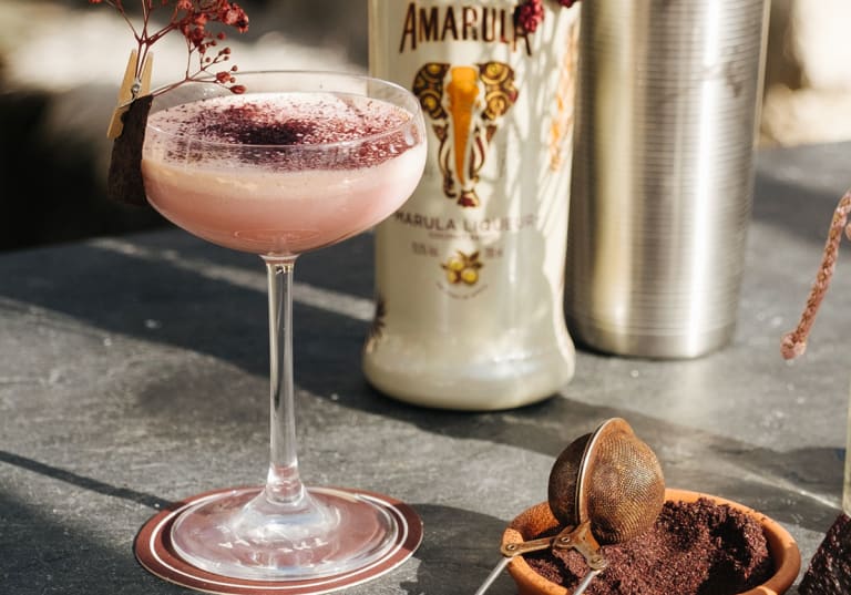 Amarula Currant Rose Fizz