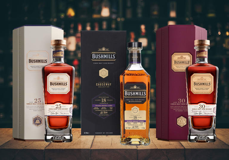 Tre nya maltwhiskeys från Bushmills