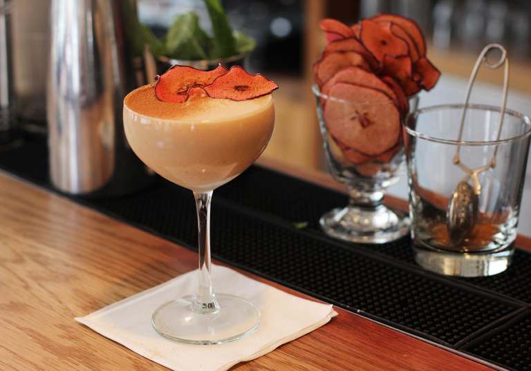 Amarula Apple & Cinnamon Martini.