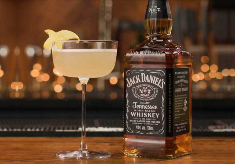 Checkered Flag med Jack Daniel's