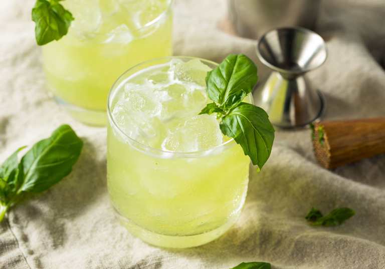 Gin Basil Smash