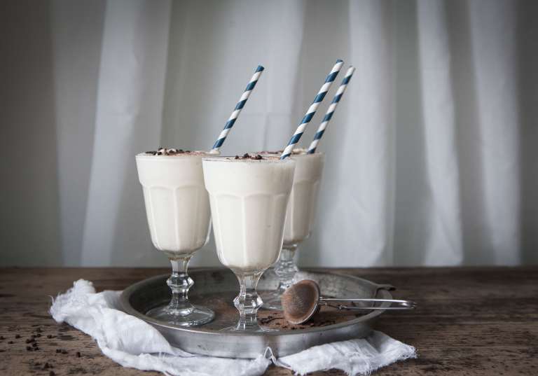 Grown-Up Honey Milkshake