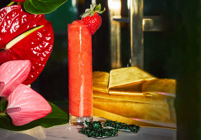 Drinken Frozen Berry med Xanté