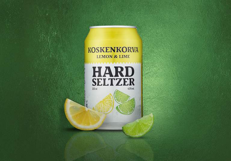 Koskenkorva Hard Seltzer Lemon Lime