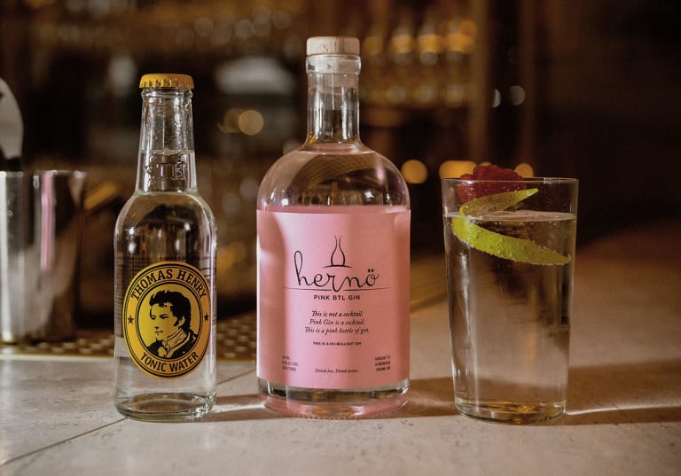 Pink BTL Gin & Tonic