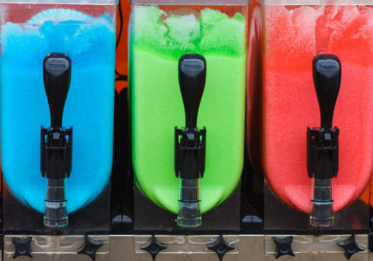 Skillnaden mellan frozen och slush
