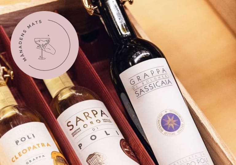 Månadens Mats: Jacopo Poli Grappa Barili di Sassicaia