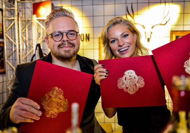Sanna Sundin och Calle Magnusson har skrivit boken om O.P. Anderson