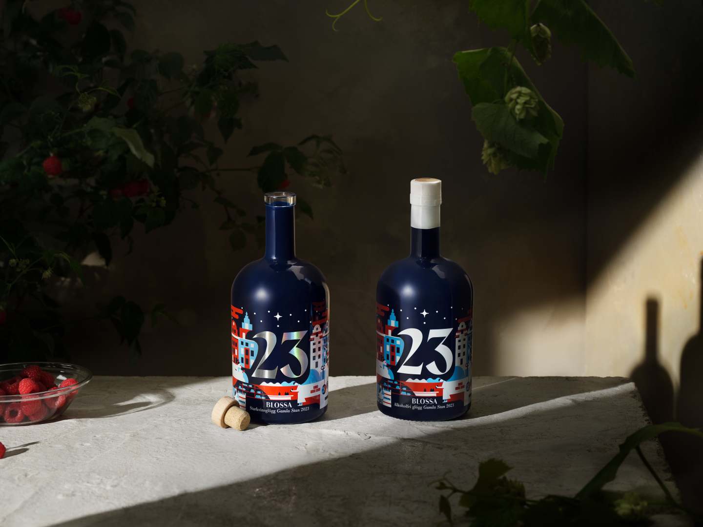 Årets glögg från Blossa 2023.