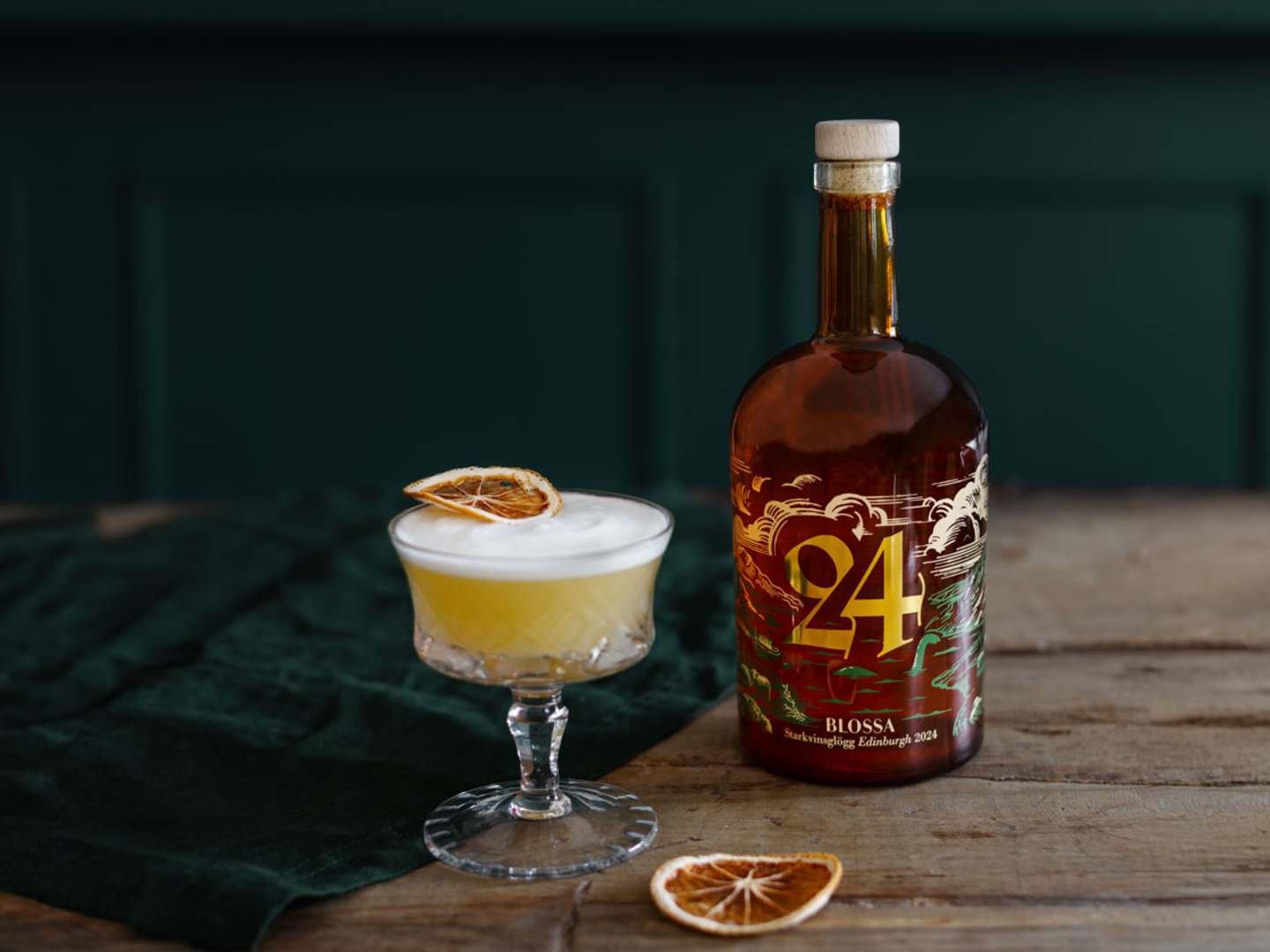 Whiskey Sour med Blossa 24.