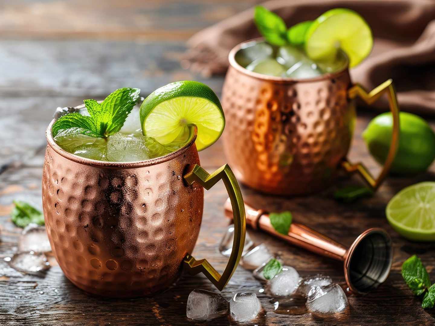 Mule de Triac i kopparmugg