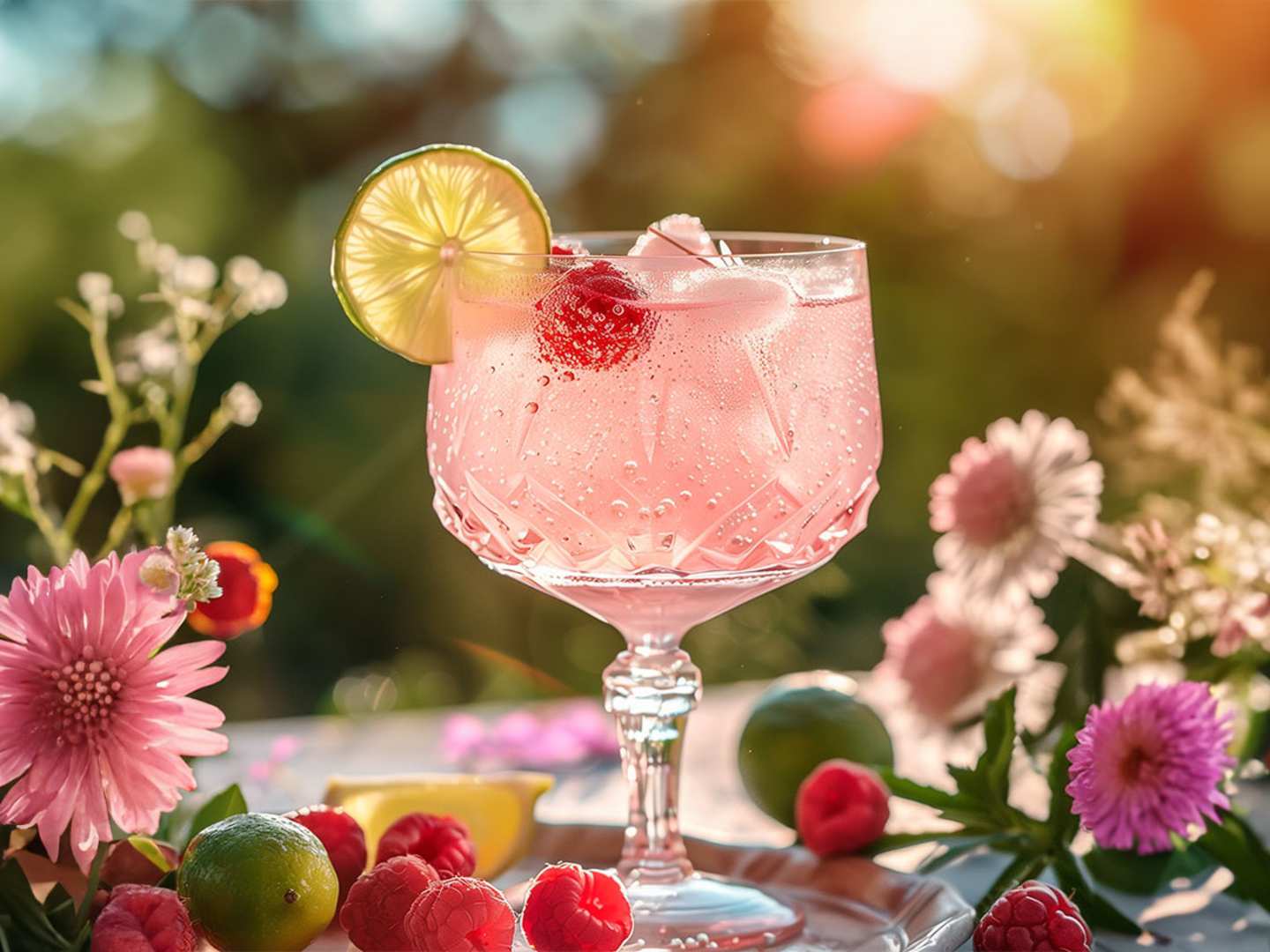 Raspberry Lemonade & Tonic