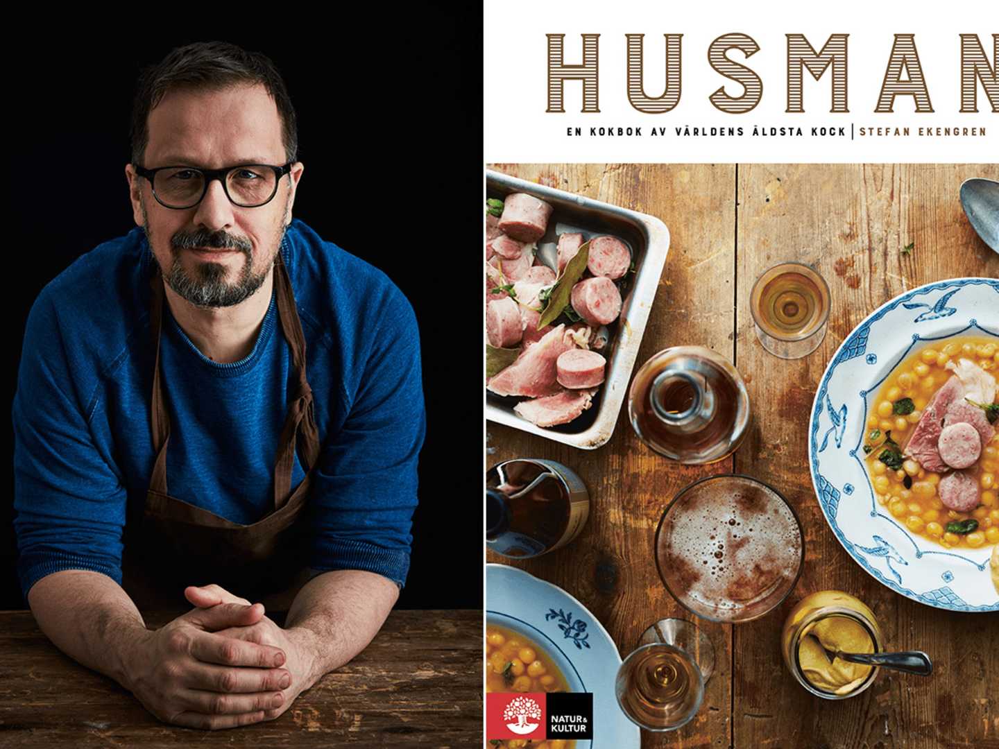 Stefan Ekengren, aktuell med kokboken Husman