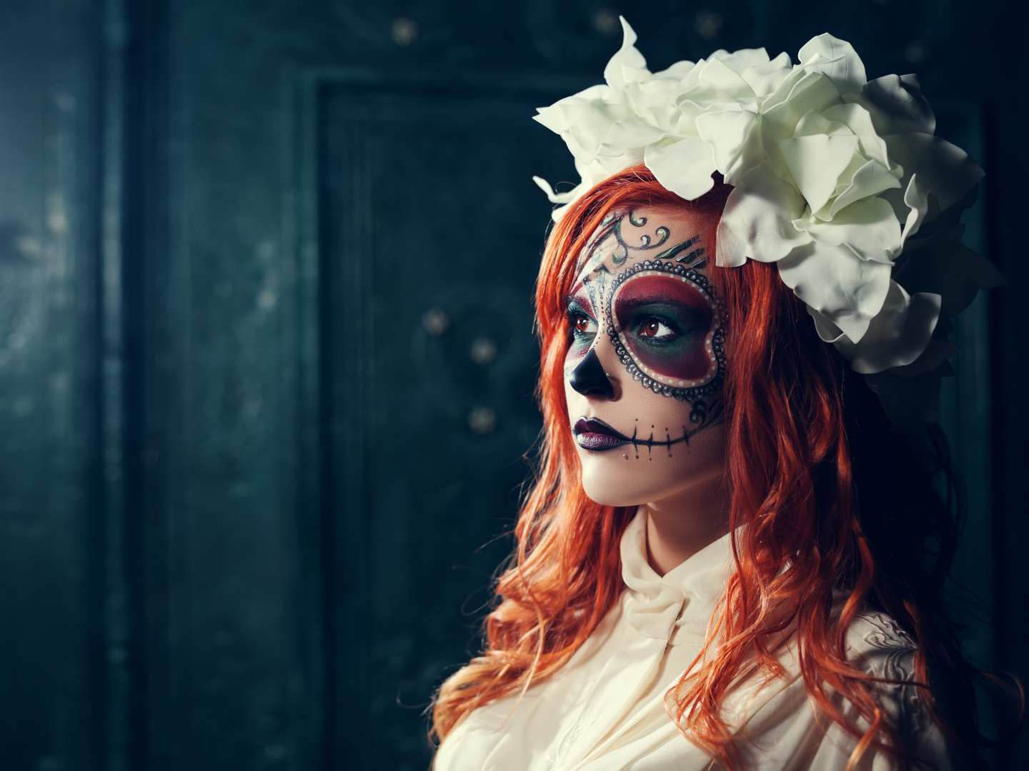 Sugar skull - halloweensminkning