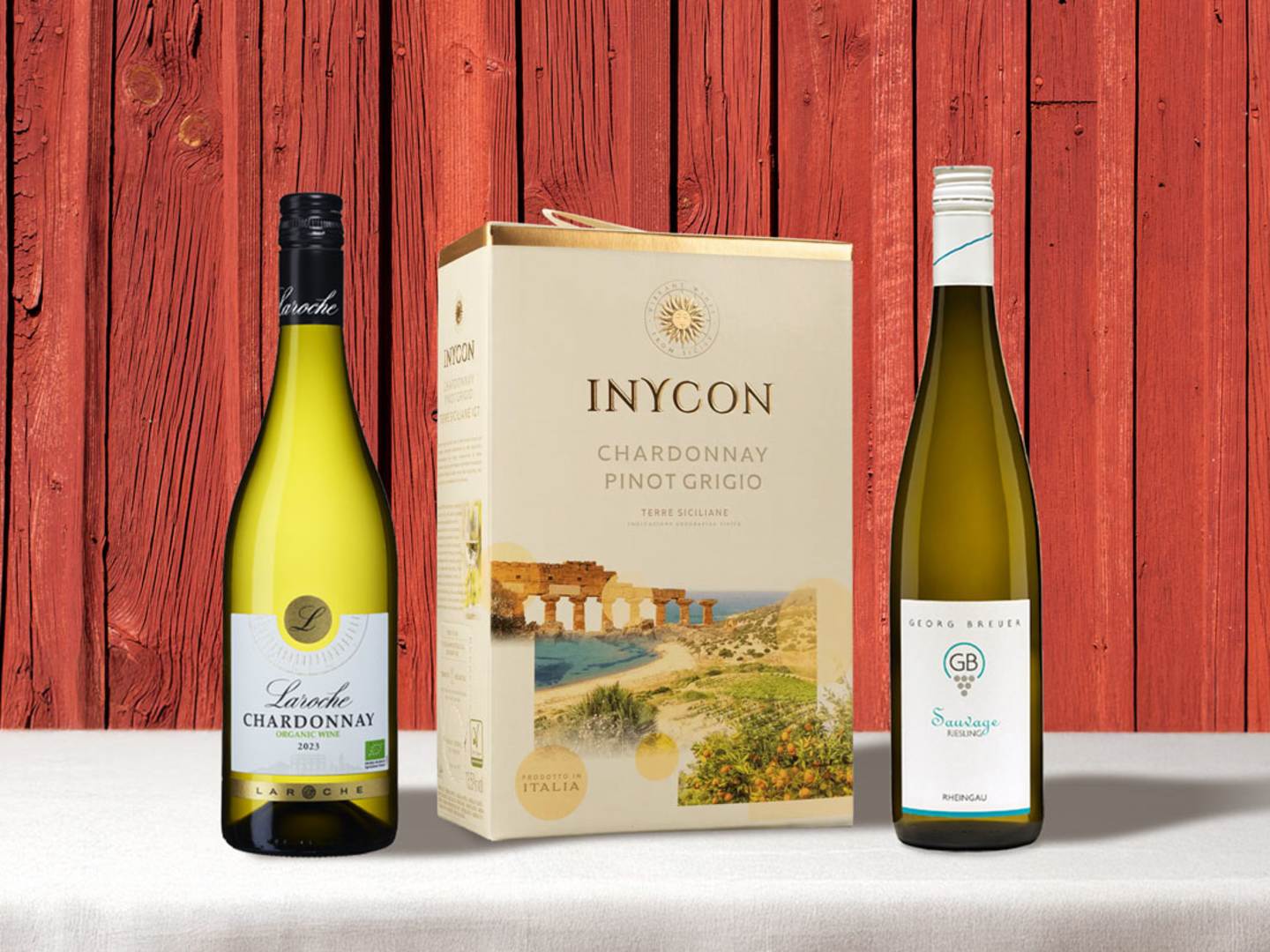 3 vita viner till midsommar.