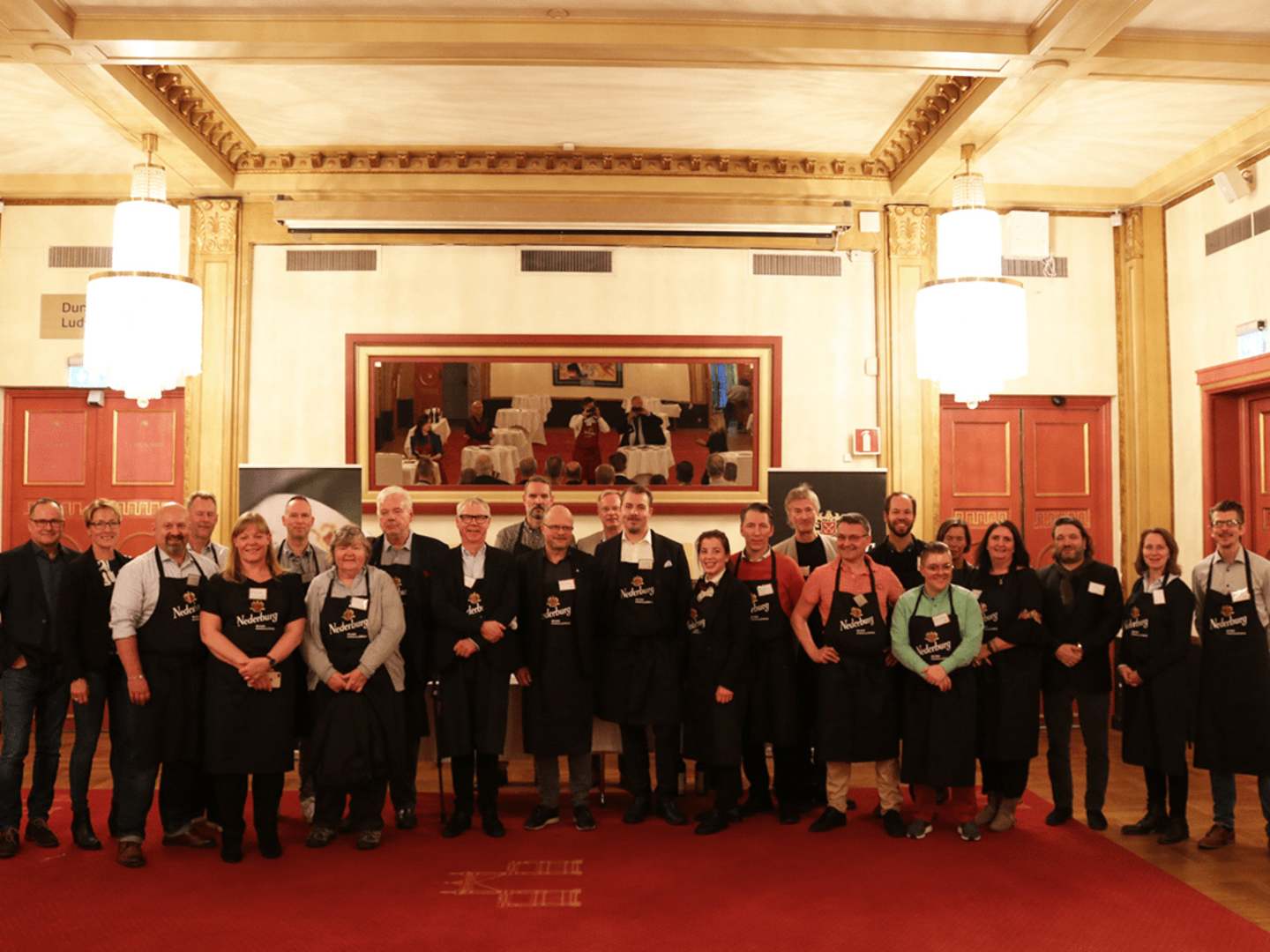 Deltagarna på Nederburg Wine Challenge