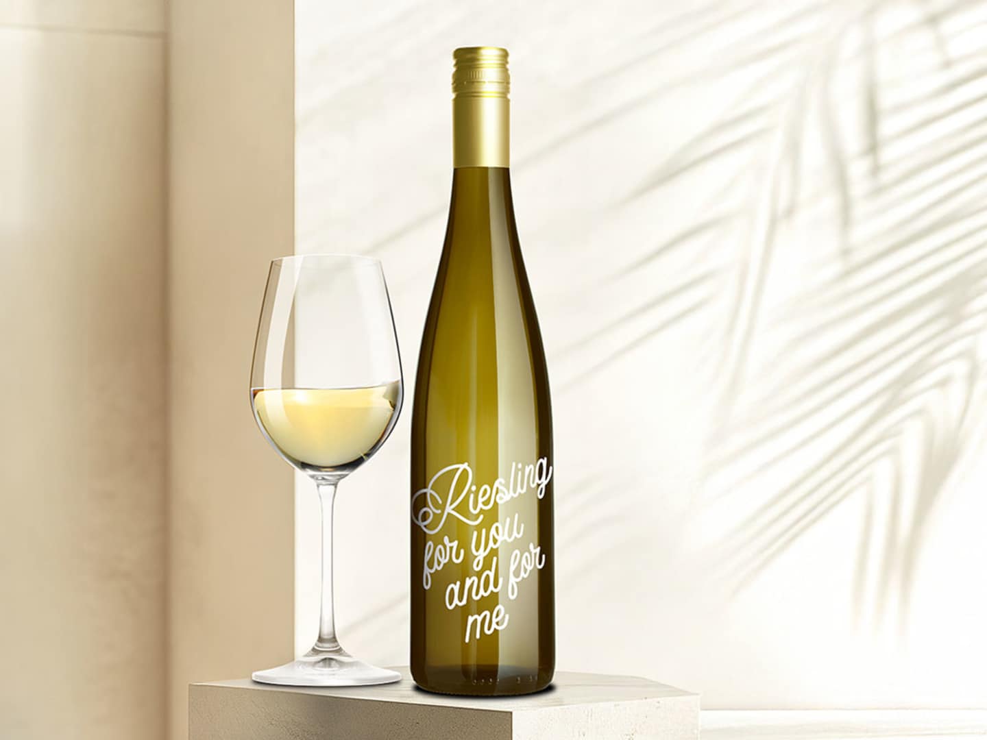 Riesling for you and for me.