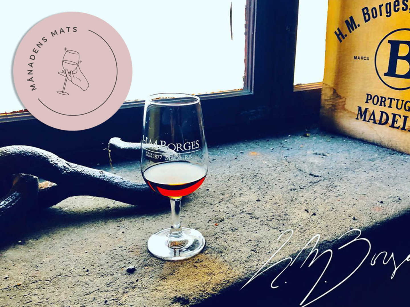 Månadens Mats juni 2023: J.H. Goncalves & C. Sercial 5YO Madeira.