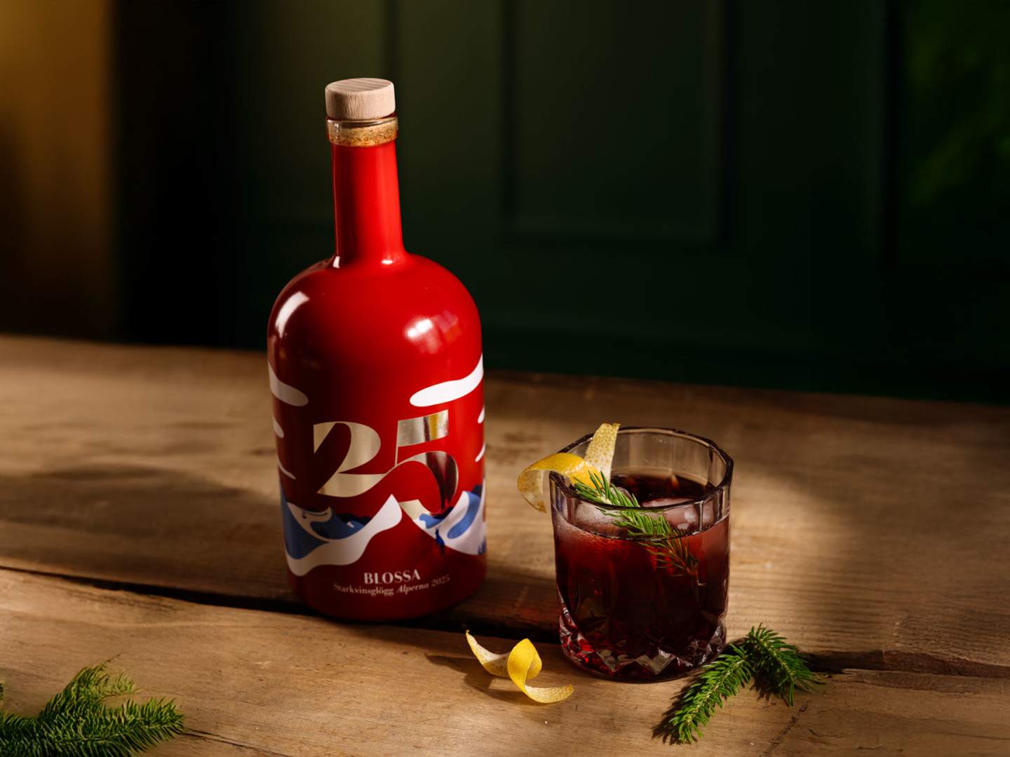 Blossa 25 Glögg Negroni.