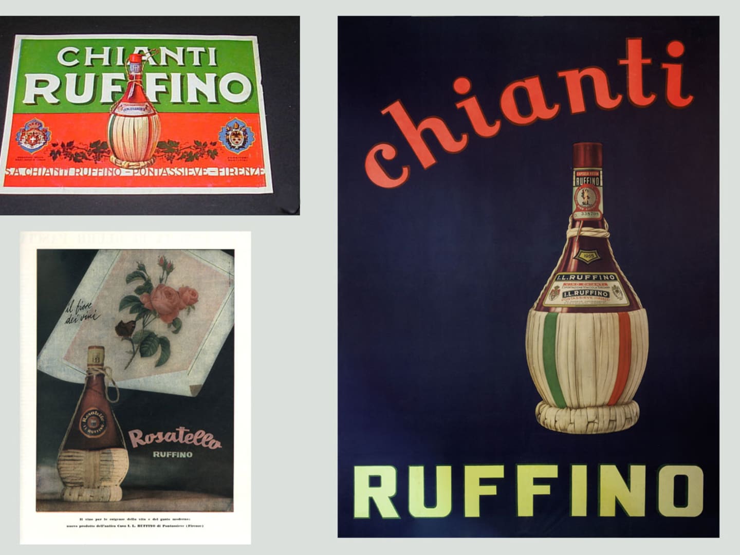 Ruffino Chianti vintageannonser