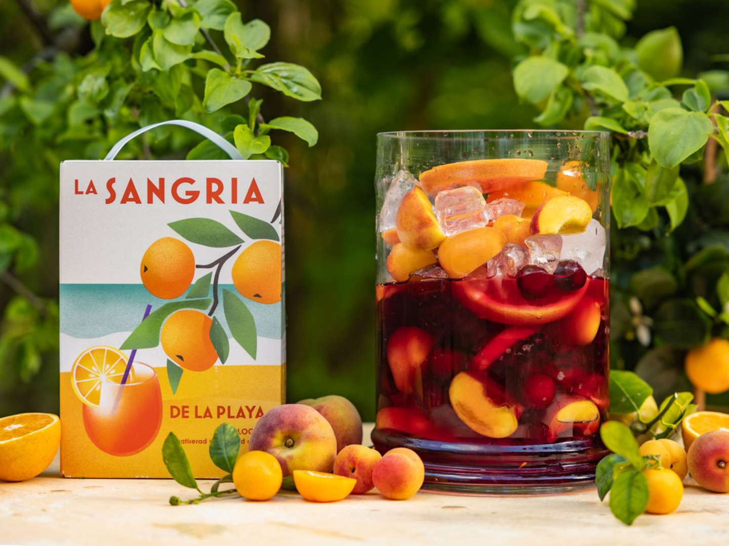 Bål med La Sangria de la Playa.