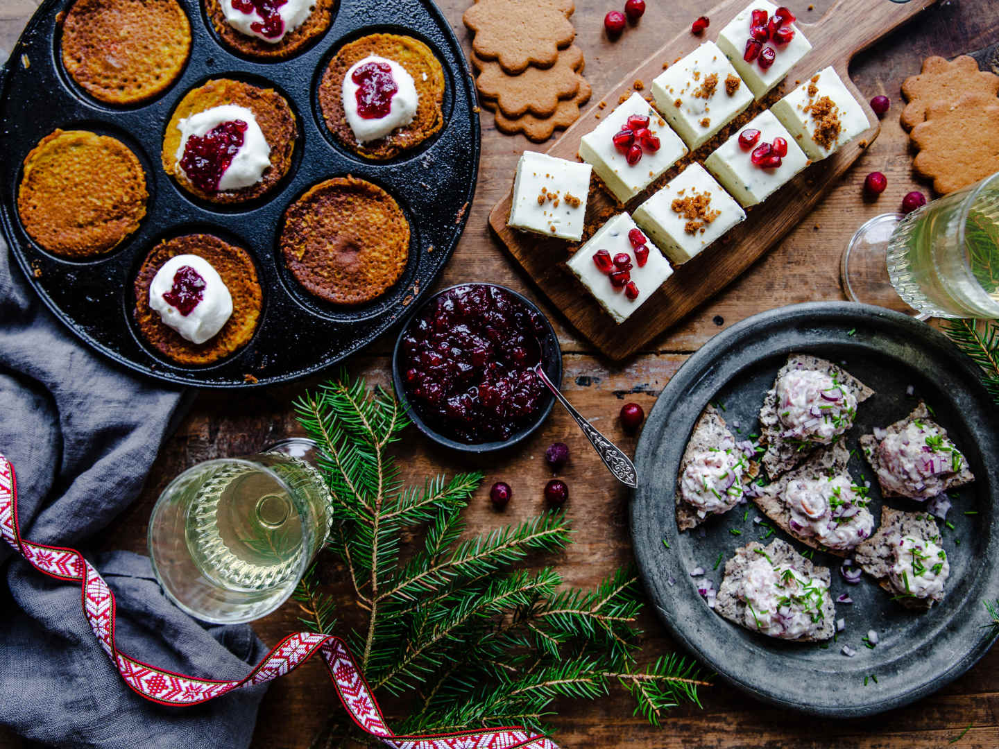 Tilltugg till glöggfika i advent