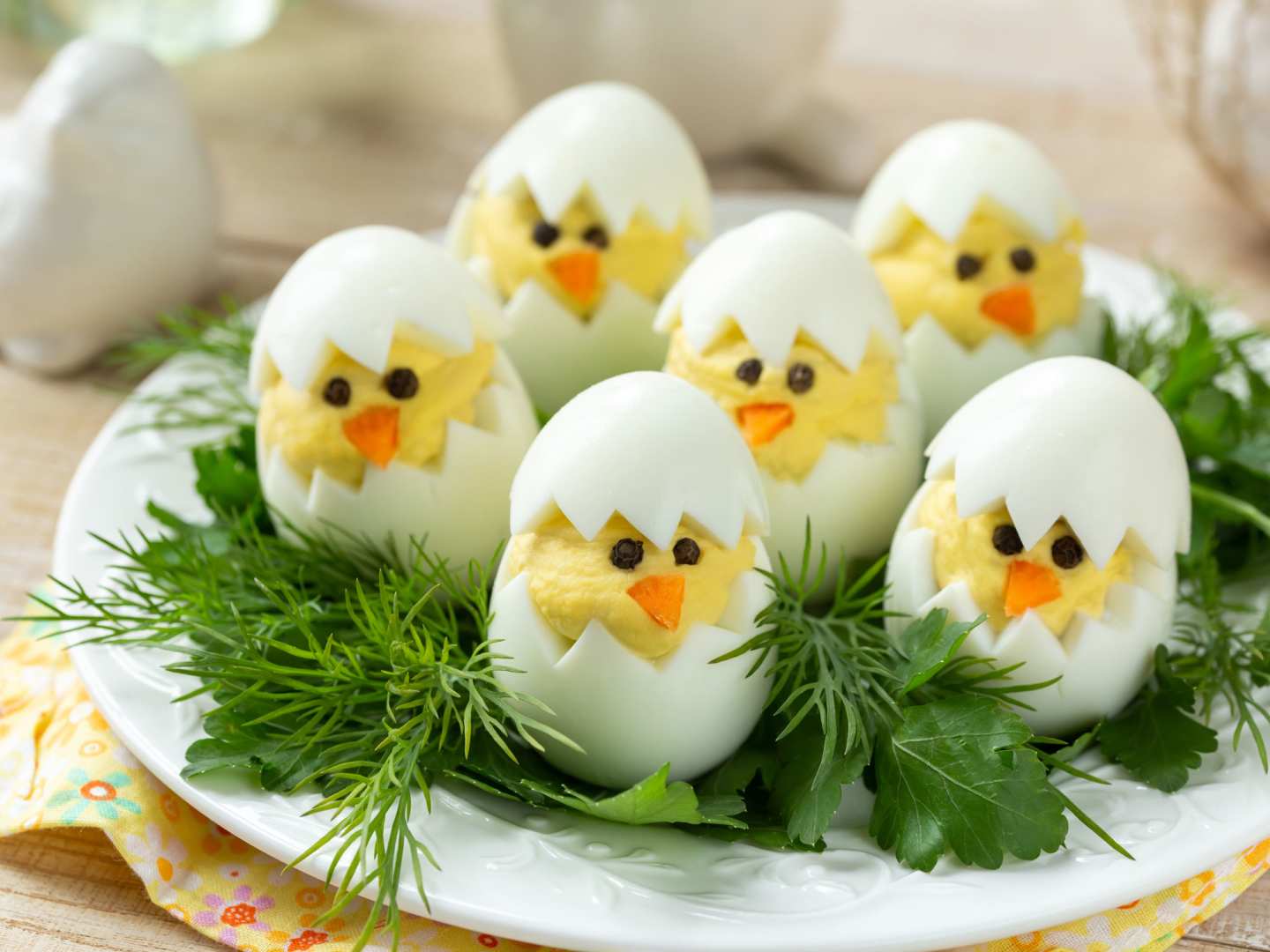 Ägg till påskbordet