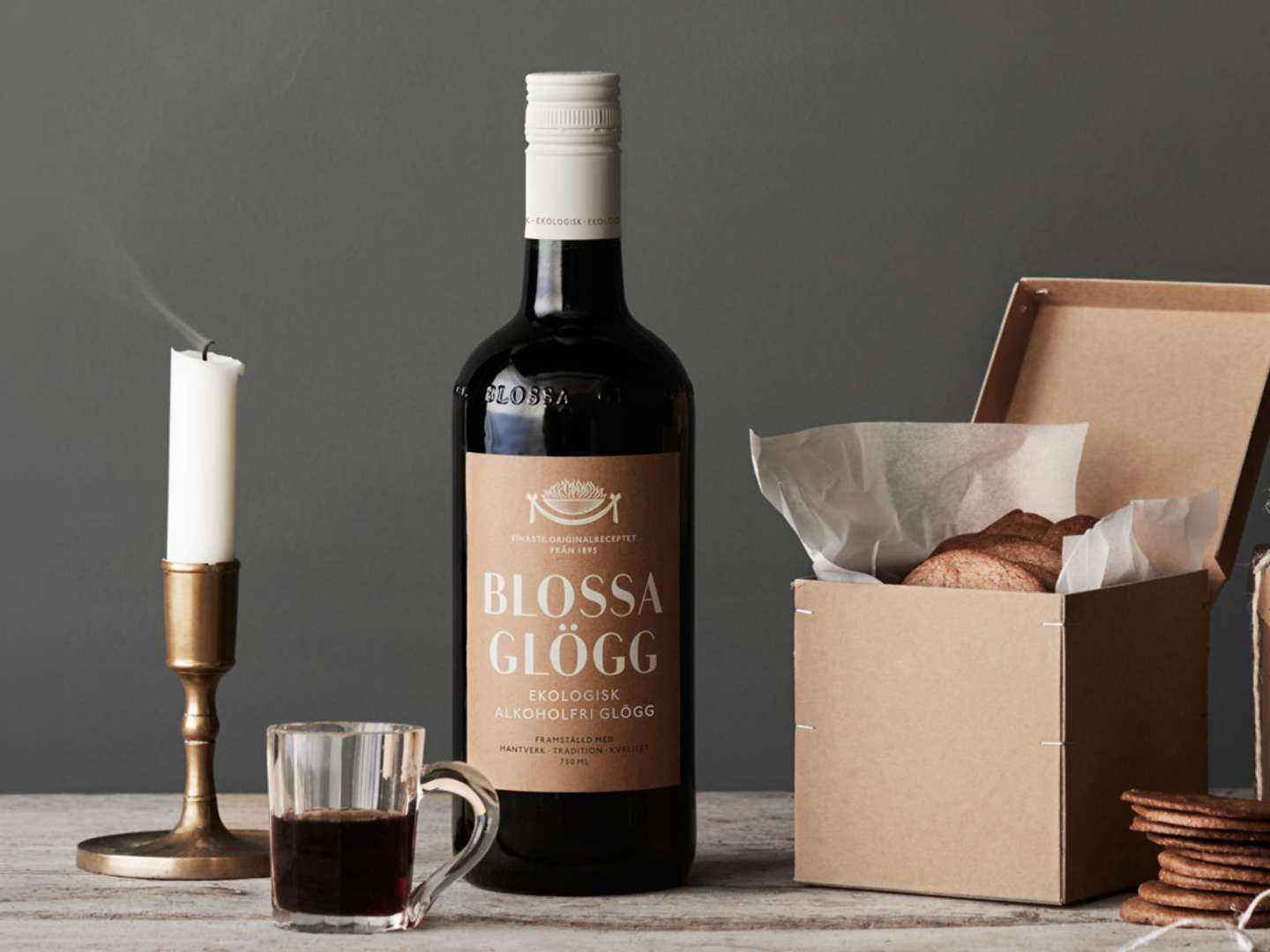 Alkoholfri glögg från Blossa.