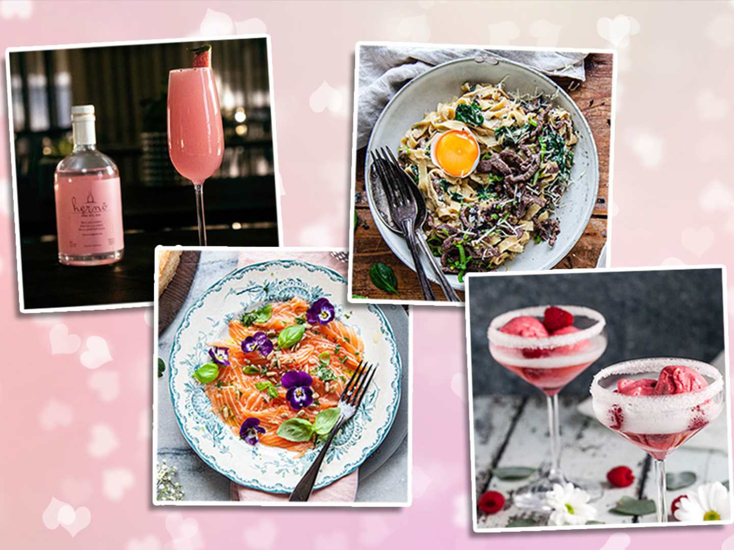 Alla hjärtans dag-meny 2024.