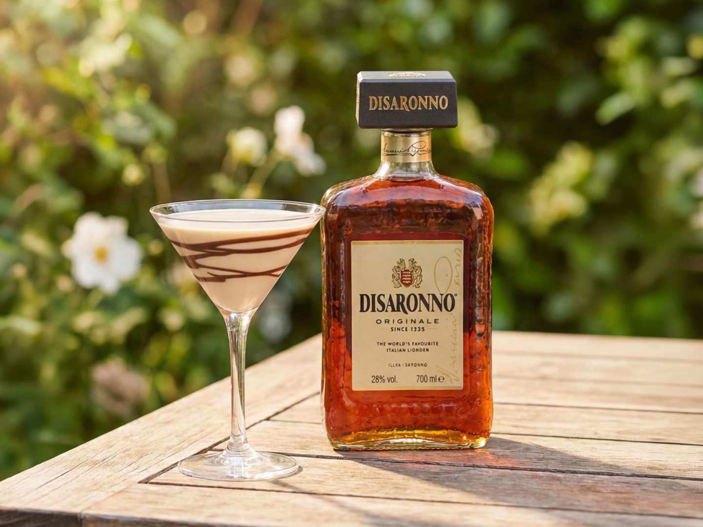 Chocolate Almond Martini med Disaronno