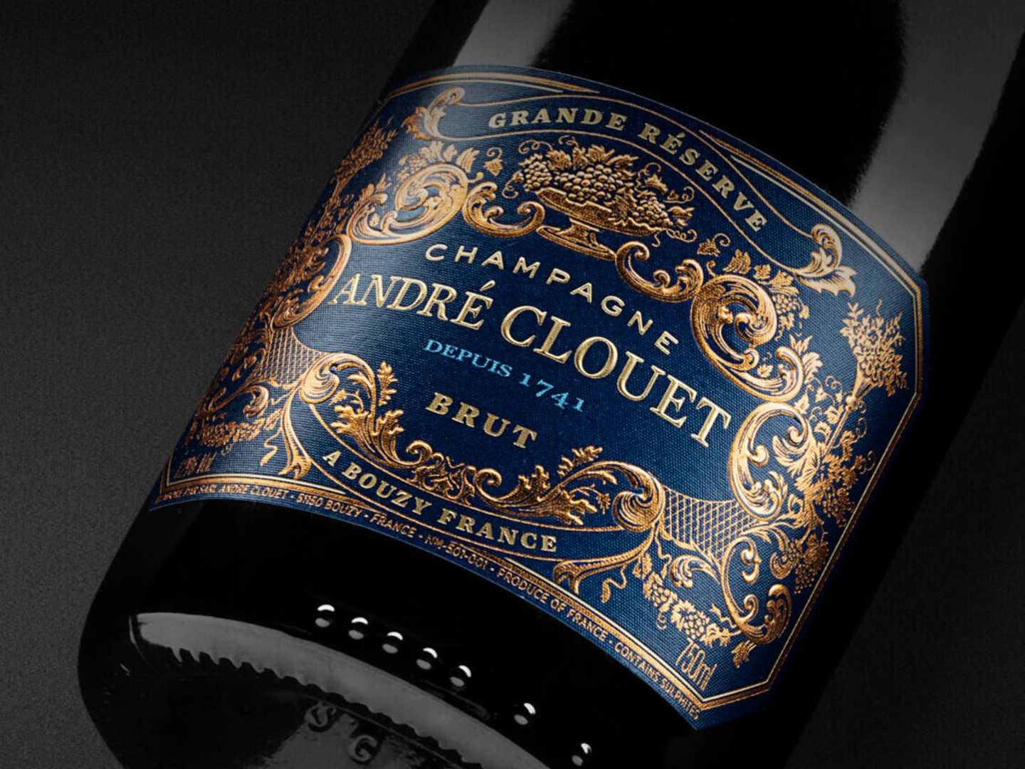 André Clouet Champagne Grand Reserve.