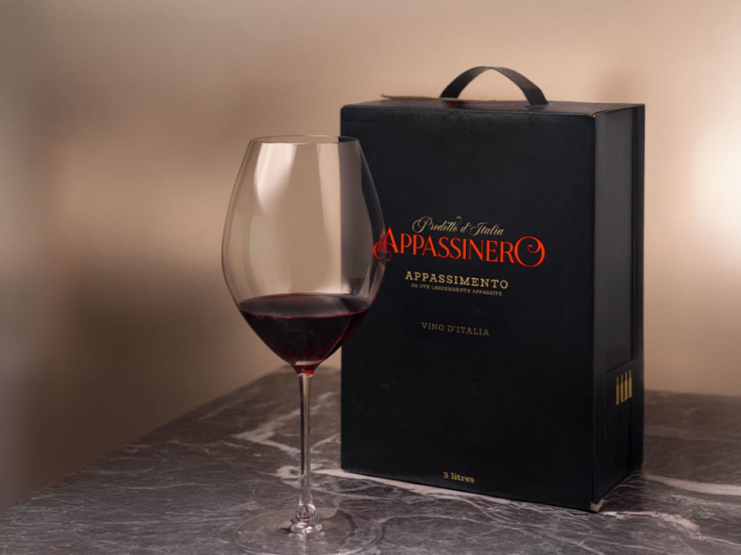 Appassinero appassimento, bag-in-box.