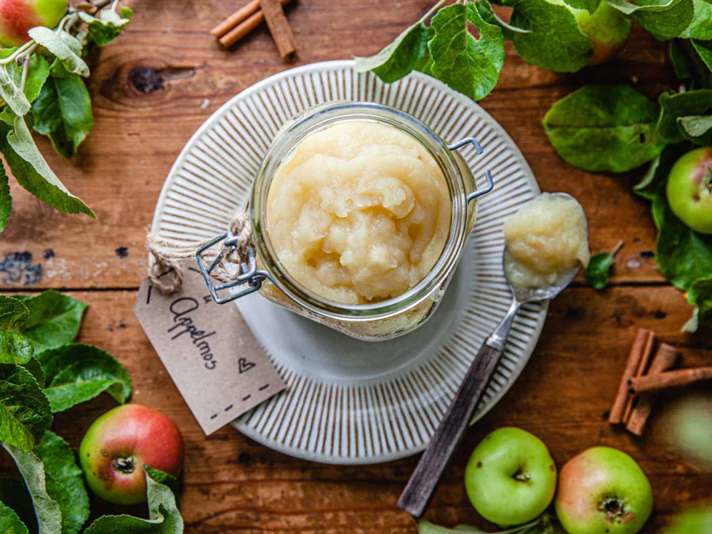 Klassiskt, gammaldags äppelmos.